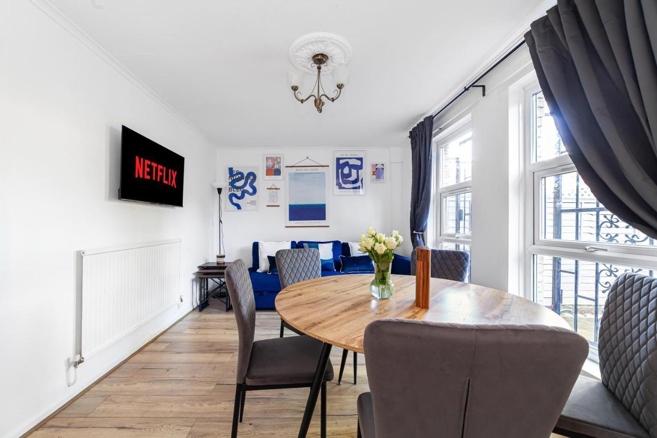 Arte Stays - 3-Bedroom Bright House London, Haggerston, Garden, Parking, 8 Min Walk To Haggerston Station, Weekly Or Monthly Stays, Serviced Accommodation - 7 Guests Dış mekan fotoğraf