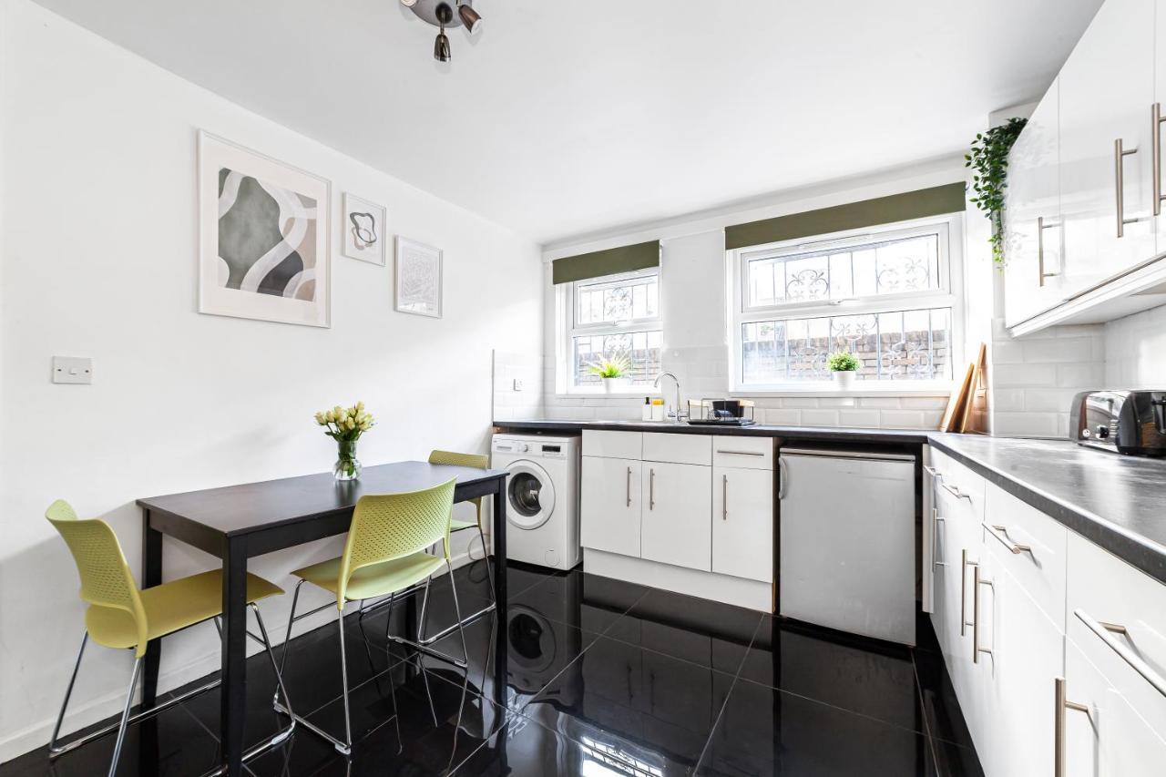 Arte Stays - 3-Bedroom Bright House London, Haggerston, Garden, Parking, 8 Min Walk To Haggerston Station, Weekly Or Monthly Stays, Serviced Accommodation - 7 Guests Dış mekan fotoğraf