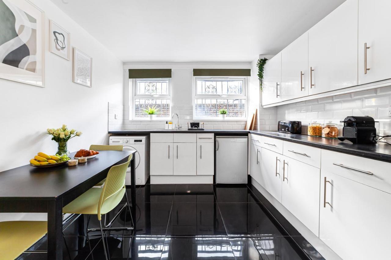 Arte Stays - 3-Bedroom Bright House London, Haggerston, Garden, Parking, 8 Min Walk To Haggerston Station, Weekly Or Monthly Stays, Serviced Accommodation - 7 Guests Dış mekan fotoğraf