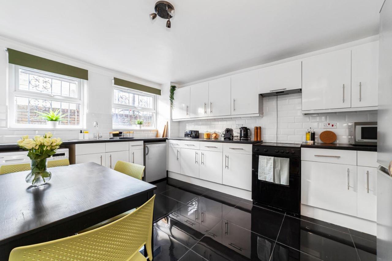 Arte Stays - 3-Bedroom Bright House London, Haggerston, Garden, Parking, 8 Min Walk To Haggerston Station, Weekly Or Monthly Stays, Serviced Accommodation - 7 Guests Dış mekan fotoğraf